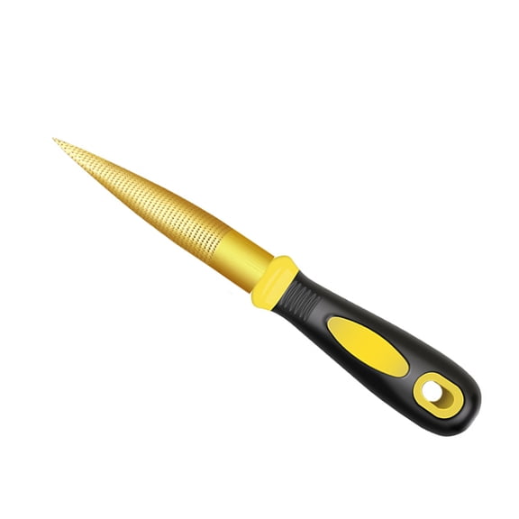 Professional Steel File Tapered File Rasp Tool for Craft Enthusiasts and Woodworking Experts in Detail Carving