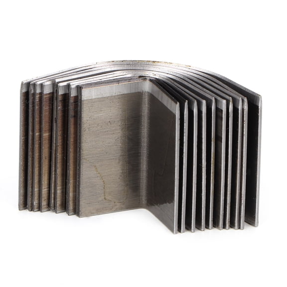 Professional Steel Leather Craft Die Template Round Corner Shape End Cutter Punching Knife Mold Tool Pack, 7.00 x 7.00 x 3.00 inches / 17.8 x 17.8 x 7.6 cm