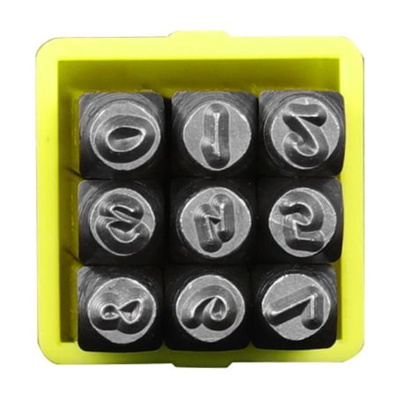 Professional Steel Letter Number Punches 3mm1eatherStamper Embossing Tool1eatherStamping Tool 3mm Steel Number Letter Puncher1eatherEmbossing Tool