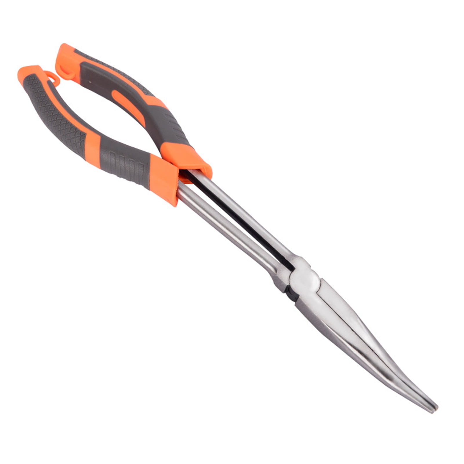 Professional Steel Pliers for Automotive Maintenance Featuring Long Nose Needle and Round Nose Option