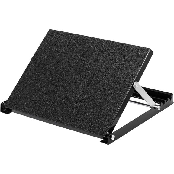 Professional Steel Stretcher, Adjustable Ankle Incline Board and Stretch Board, Slant Board with Full Non-Slip Surface, 16" x 14", 4 Positions (500 LB Capacity)