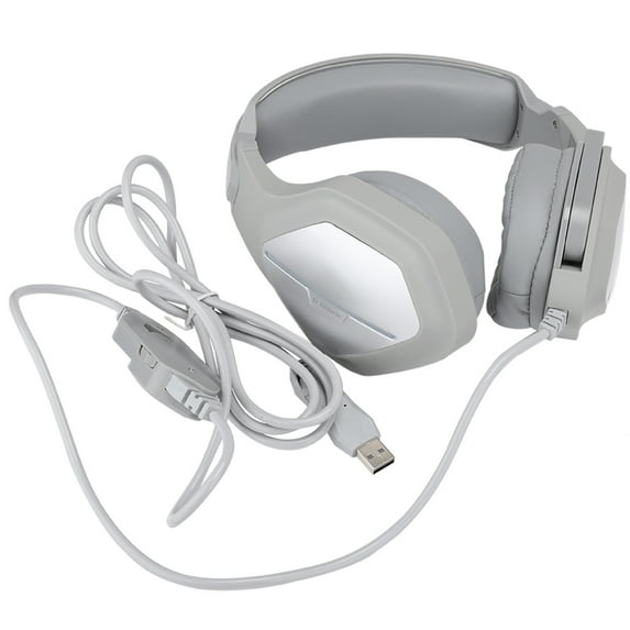 Professional Stereo Gaming Headset 7.1 Channel Computer Game Headphones (gray)
