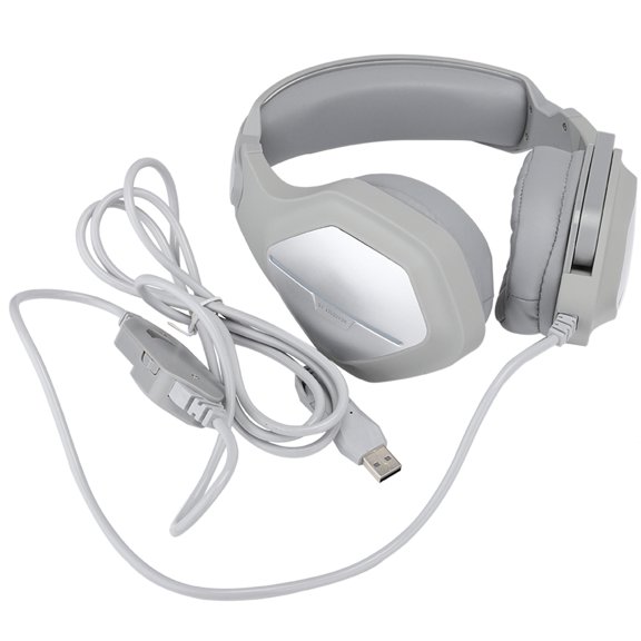 Professional Stereo Gaming Headset 7.1 Channel Computer Game Headphones (gray)