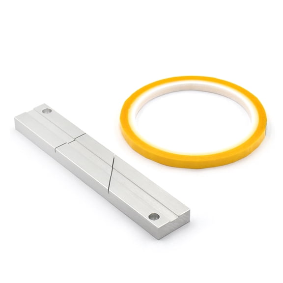 Professional Studio Aluminum Splicing Block For Secure 1/4Inch Tape Repair And Adjustable Length