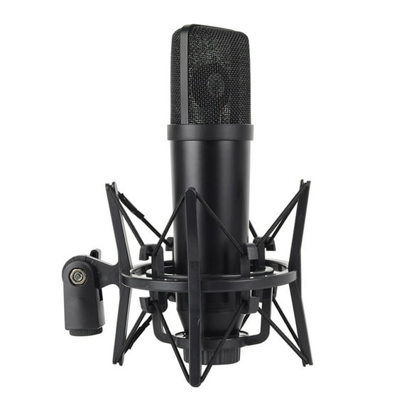 Professional XLR Condenser Mic With Metal Diaphragm For Studio & Live Streaming
