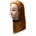 thumbnail image 1 of Professional Styling Manikin Head 19" Female Cosmetology Hair Cutting Mannequin Blonde With Clamp, 1 of 1
