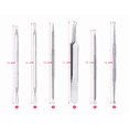 thumbnail image 1 of Professional Surgical Blackhead Remover Tools, Blemish and Splinter Acne Pimple Removal Kit, Come Done Extractor Tool for Whitehead, Pimples - Beauty Tools Pack of 6, 1 of 8