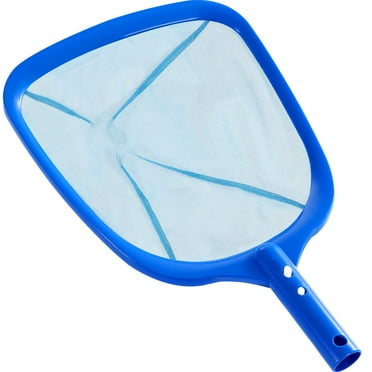 Professional Swimming Pool Leaf Skimmer Net with Ultra Fine Mesh Deep Netting Bag Basket - Fast Cleaning of the Finest Debris - Clean Pool Liners, Spas, Ponds and Kids Inflatable Pool