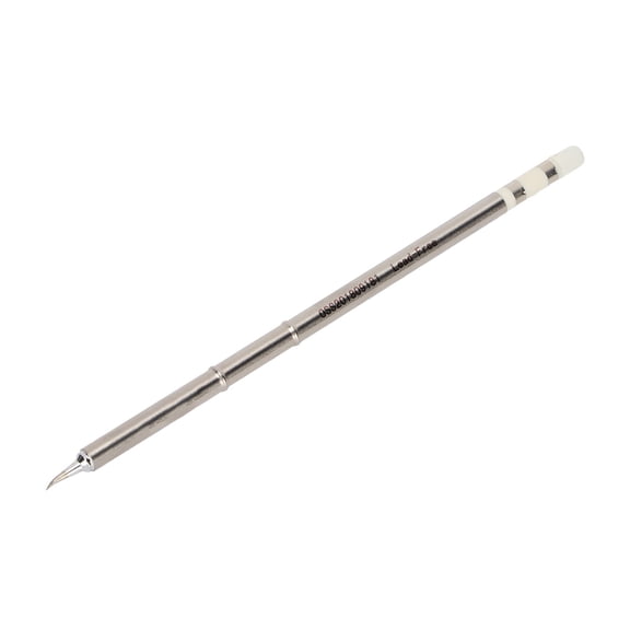 Professional T12-BJS Stainless Steel Soldering Iron Tip Replacement, Heavy-Duty Curved Bevel Conical Solder Bit for FX-951 Rework Stations (5.9 inches / 15 cm)