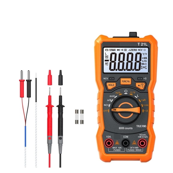 Professional T21L Inductance Tester, Digital Multimeter for Motor & HVAC Repair
