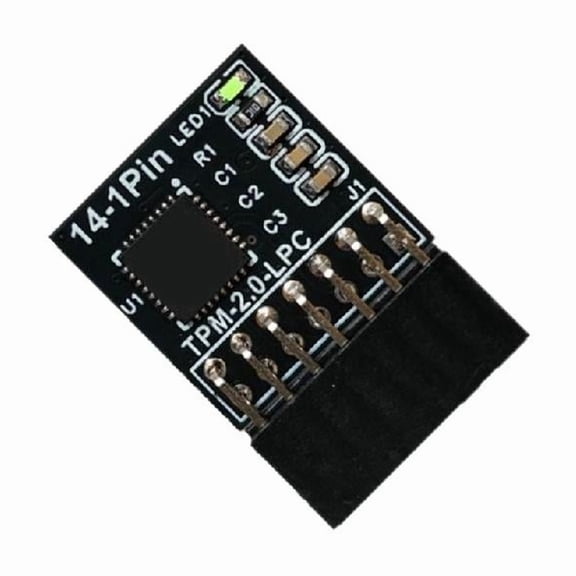 Professional TPM2.0 Security Module For 14Pin LPC Computer Adapter Card