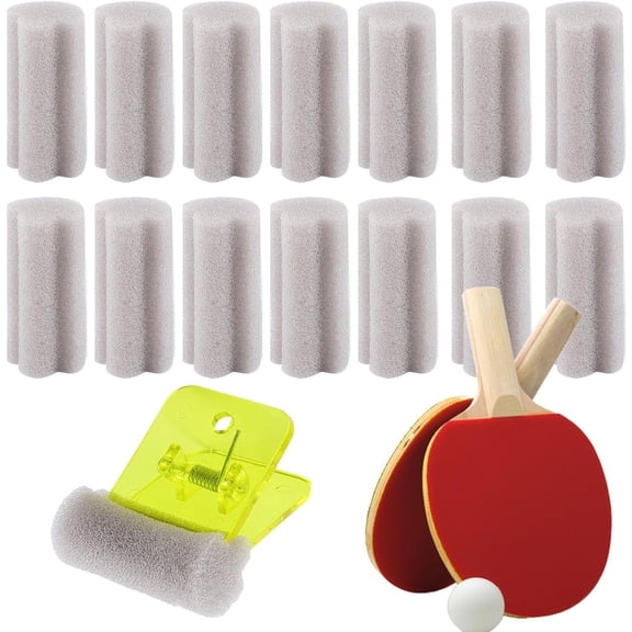Professional Table Tennis Glues Brush, Secure Clamp for Precise Application, Deep Cleaning Absorbent Design with Durable Handle, Racket Sponge Wipe for Adults and Beginners