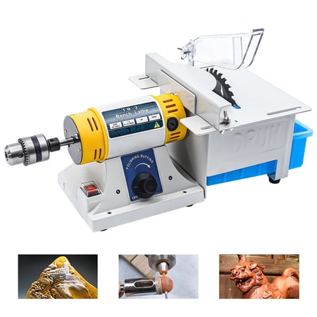 Professional Tabletop Grinding Machine Table Saw Cutting Engraving Polishing