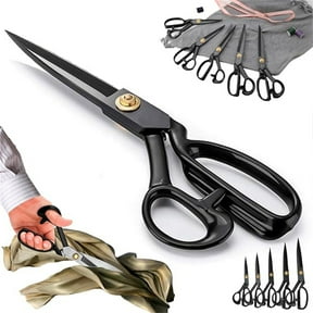 Professional Tailor Scissors for Cutting Fabric Heavy Duty Scissors for Leather Cutting Industrial Sharp Sewing Shears for Home Office Artists Dressmakers