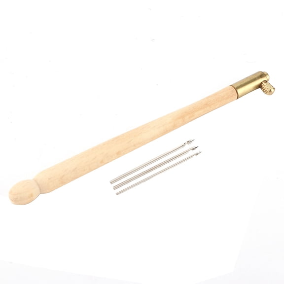 Professional Tambour Hook French Embroidery Crochet Set with 3 Needles / 25.4 cm