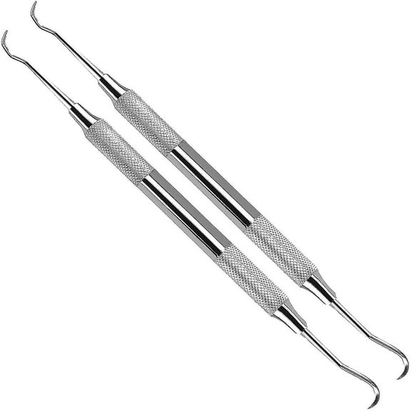 Professional Tartar Scraper Tool -double Ended Tartar Remover For Teeth(pack Of 2)