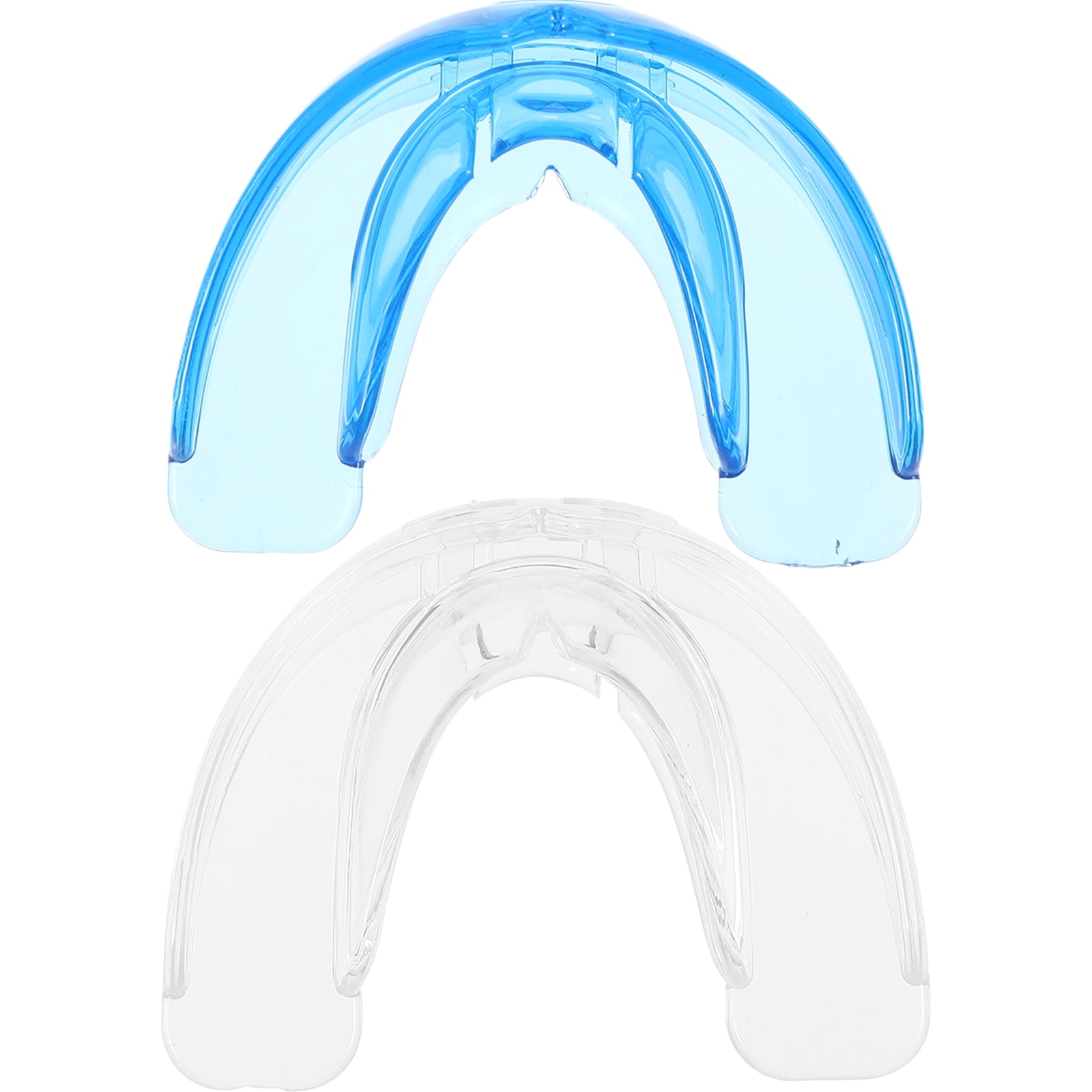 Professional Teeth Protector Gum Guard Clear Braces Sports Mouthguard for Tpe 2 Pcs