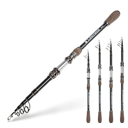 Professional Telescopic Fishing Rod for Sea Fishing Applications Lightweight