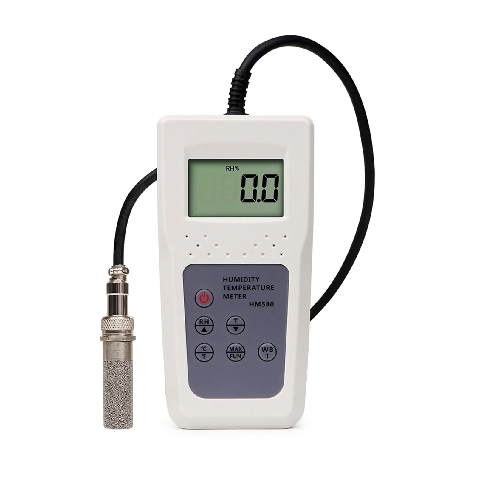 Professional Temperature Humidity Meter Laboratory Digital Thermo-Hygrometer Farm Plastic Shed Winery Ambient Moisture Meter
