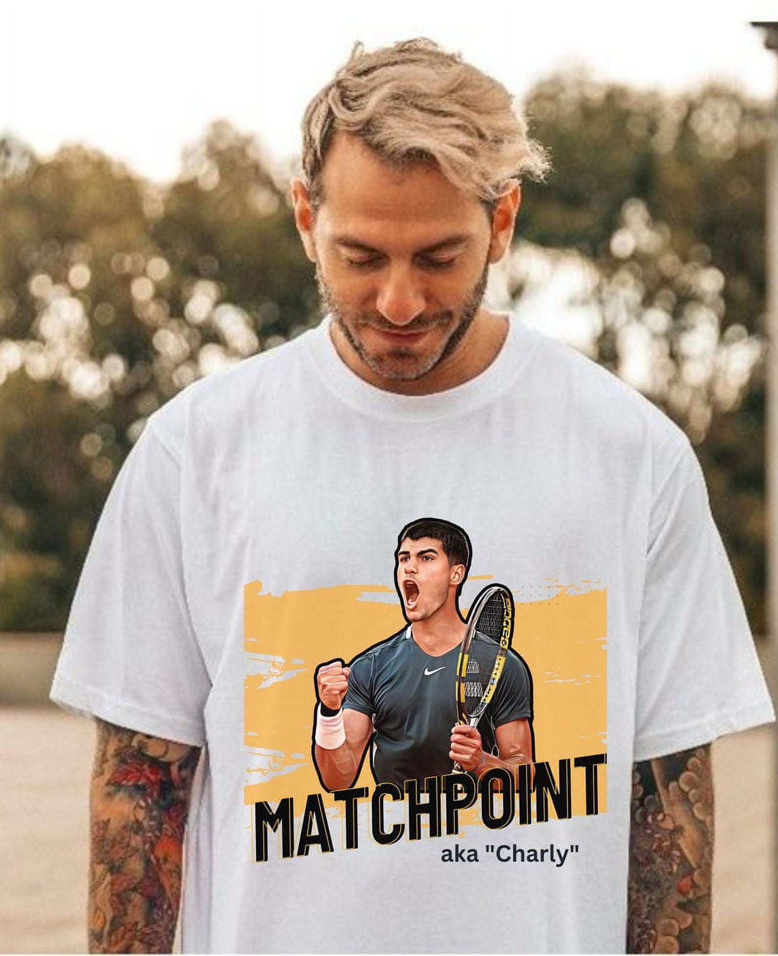 Professional Tennis Player Carlos Alcaraz aka "Charly" Australia Open