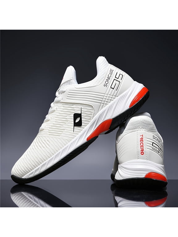 Professional Tennis Shoes, Unisex Breathable Non-Slip Wear-Resistant Low-Cut Training Shoes, Cushioning Support Hard Court Tennis Sneakers, Indoor Outdoor Badminton Training Shoes, Men'S Non-Slip Ten