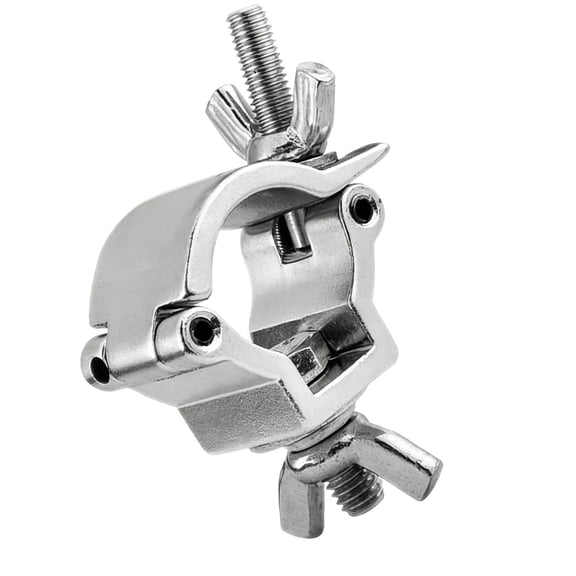 Professional Theater Light Hook Clamp Aluminum Magnesiums Alloys 25mm To 30mm Tube Adjustable Simple Installation