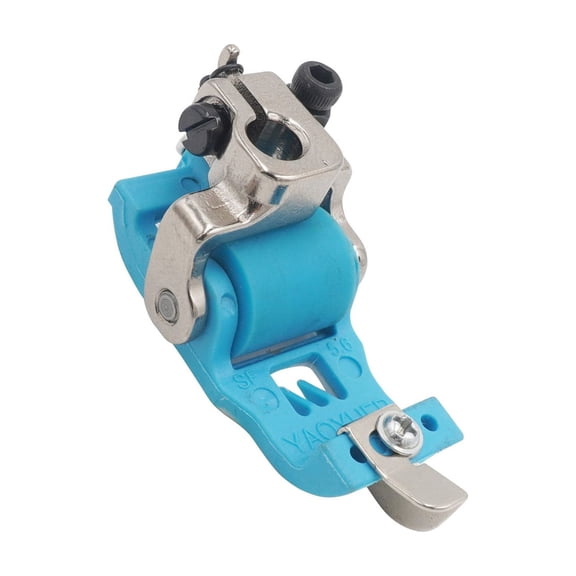 Professional Thread Roller Wheel Plastic Presser Foot Adjustable Machine Presser Foot Eating Sewing