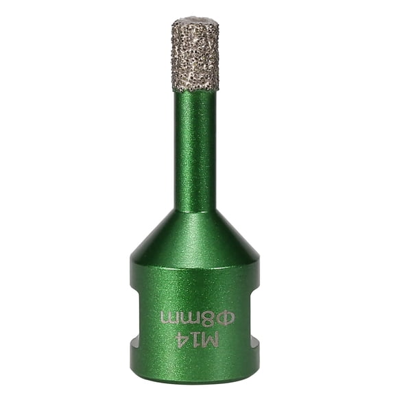 Professional Threaded Brazed Hole Cutter With Anti Vibrations Teeth For Porcelain Stone And Construction Projects