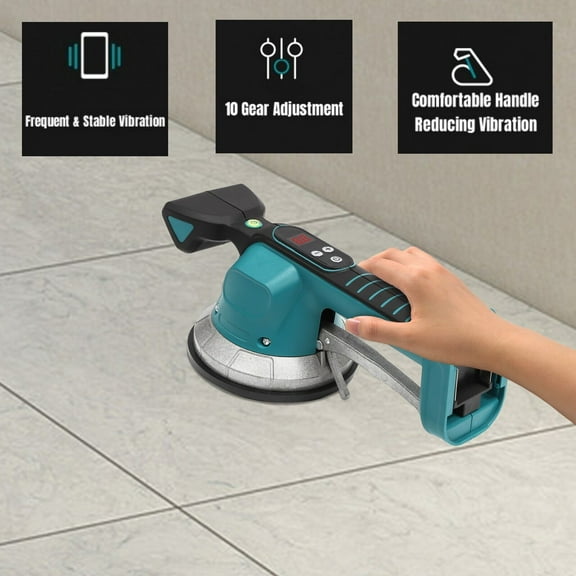 Professional Tile Tiling Leveling Machine Tool Vibrator Suction Cup Adjustable