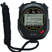 Professional Timer Stopwatch, Digital Sports Stopwatch with Countdown Timer, 100 Lap Memory, 0.01 Second Timing,Water Resistant,Multi Functional Stopwatch for Swimming Running Training