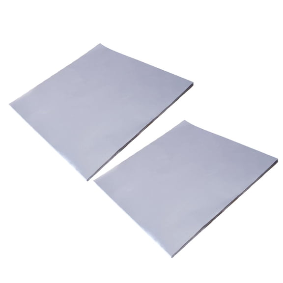 Professional Tin Foil Paper Baking Supply Slices for Hair Highlighting Grill Supplies Aluminum 50 Sheets