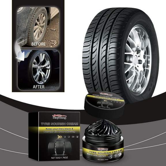 Professional Tire Restoration Wax | Premium Long-Lasting Protective Coating | UV-Block & Anti-Aging Formula | Quick-Dry Gloss Enhancement | Weather-Resistant Shield | Easy Application Maintenance