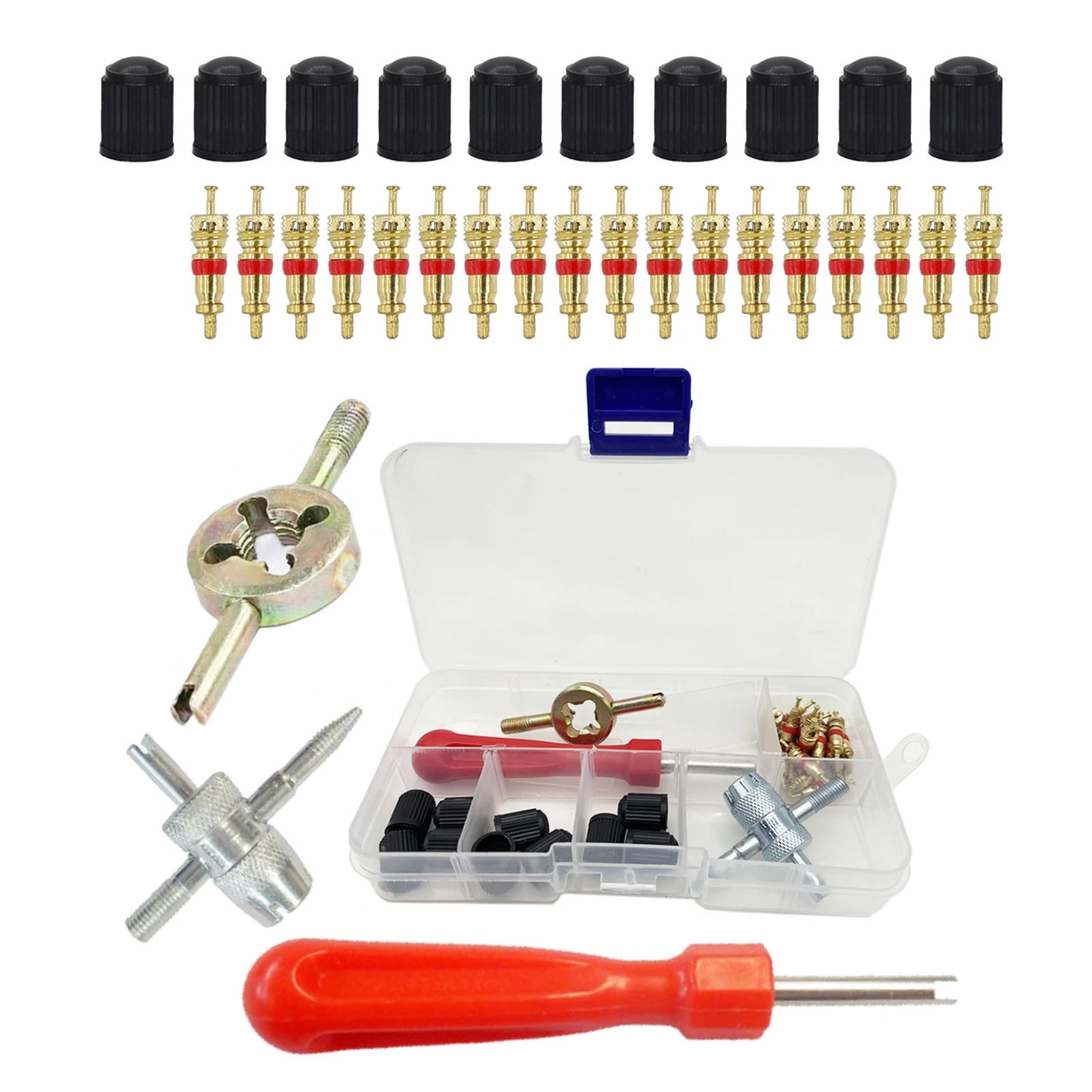 Professional Tire Valves Cores Extractor set with Comfortable Handle ...