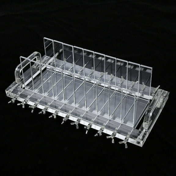 Professional Transparent Acrylic Soap Cutter Tool Loaf Cutting Machine Square Mold with Comfortable Handle Screw Double Fixed Durable