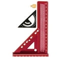 thumbnail image 1 of Professional Triangle Ruler Feature Anodized Surfaces Enhances Durability MultiAngle Measuring Ruler For Technical Draw, 1 of 8