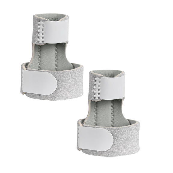 Professional Trigger Finger Splint Ring Pinky Trigger Finger Splints For Arthritis Pain Tendon Injury Broken Mallet Finger Supports For Dislocated Knuckle Immobilizer 2PCS, 10.1 inch, White 2Packs