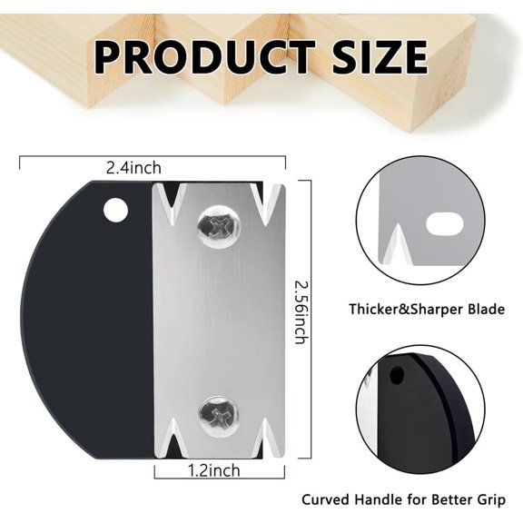 Professional Trimmer Wood Chamfering Fillet Scraper Board Deburring Tool Trimming knife Woodworking Edge Corner Planer Specialty Edge Banding