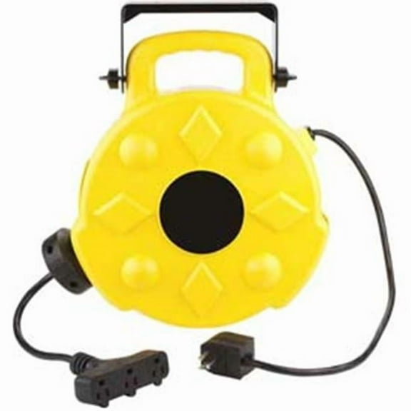 Professional Triple-Tap Extension Cord, 50 ft. - 14 by 3 GA