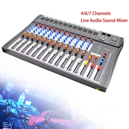 Professional USB 12 Channel Live Sound/Studio Mixing Console Board Audio Mixer