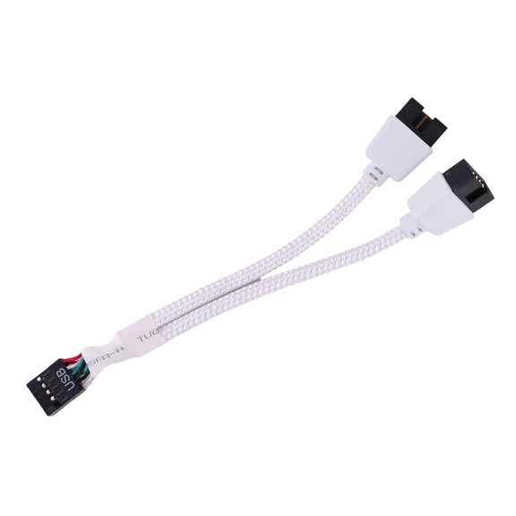 Professional USB 2.0 9 Pin to 9Pin Shielded Cable Improves Stability for Laptops Desktops Protector