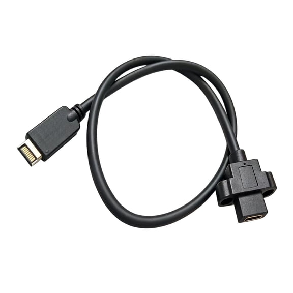 Professional USB 3.2 GEN 2 Extension Cable Type E to Type C Female 10Gbps 20Gbps Fast Speed Data Transfer Cable