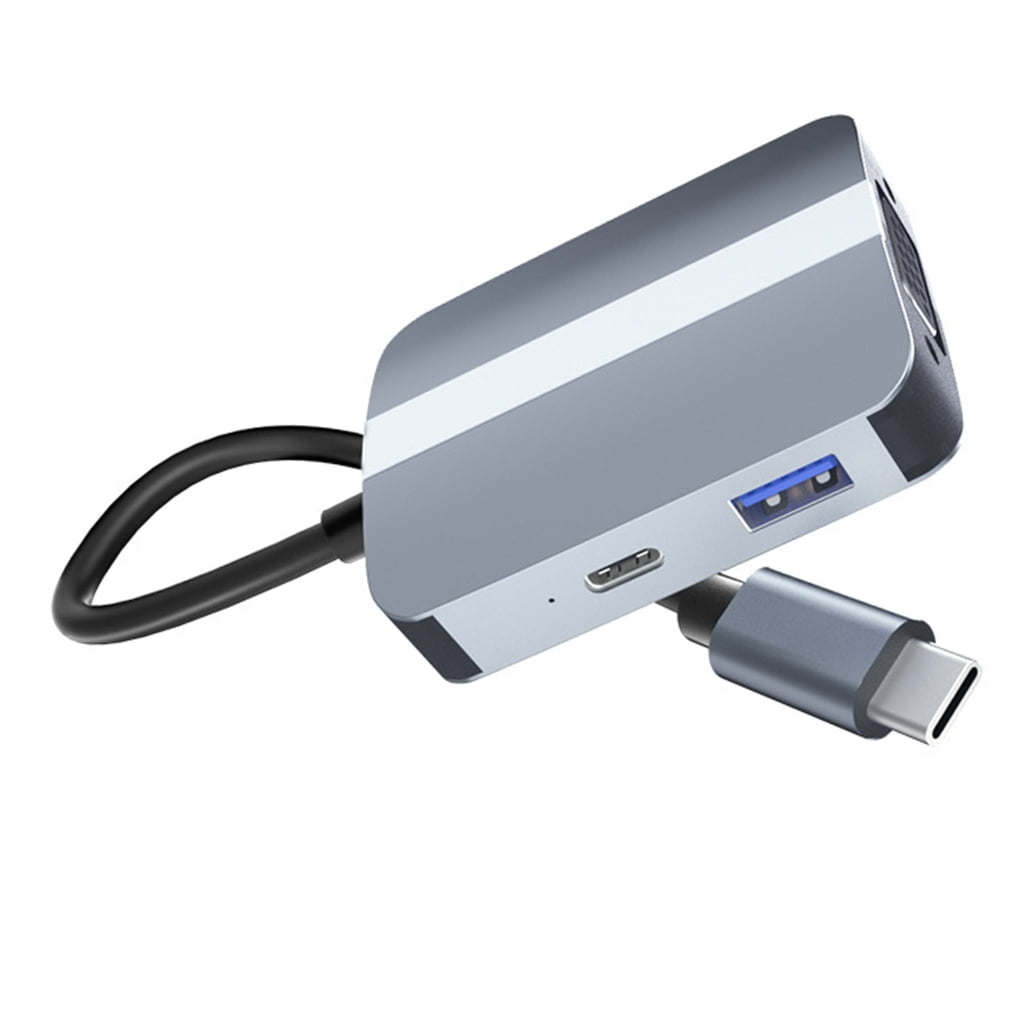 Professional USB C Dock 5 Port Expansion 3.5mm VGA HDTV USB3.0 Docking Station for PC Laptop Accessories
