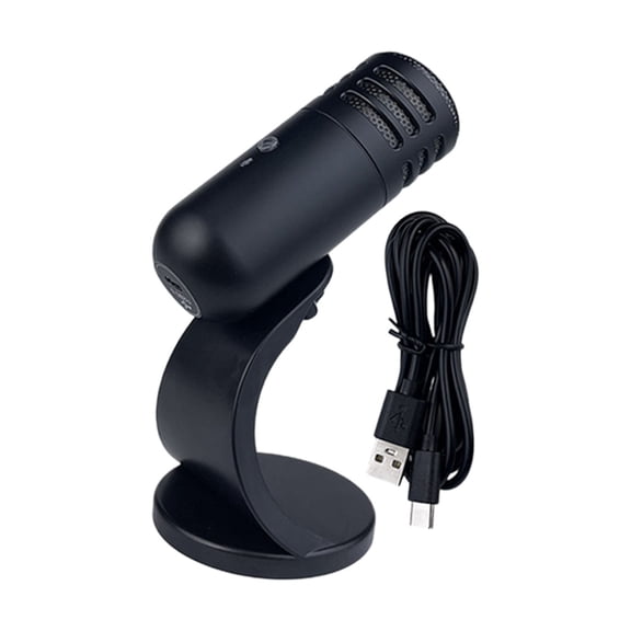 Professional USB Condenser Microphone With Wide Frequency Ranges And Durability Metal Construction Condenser Mic