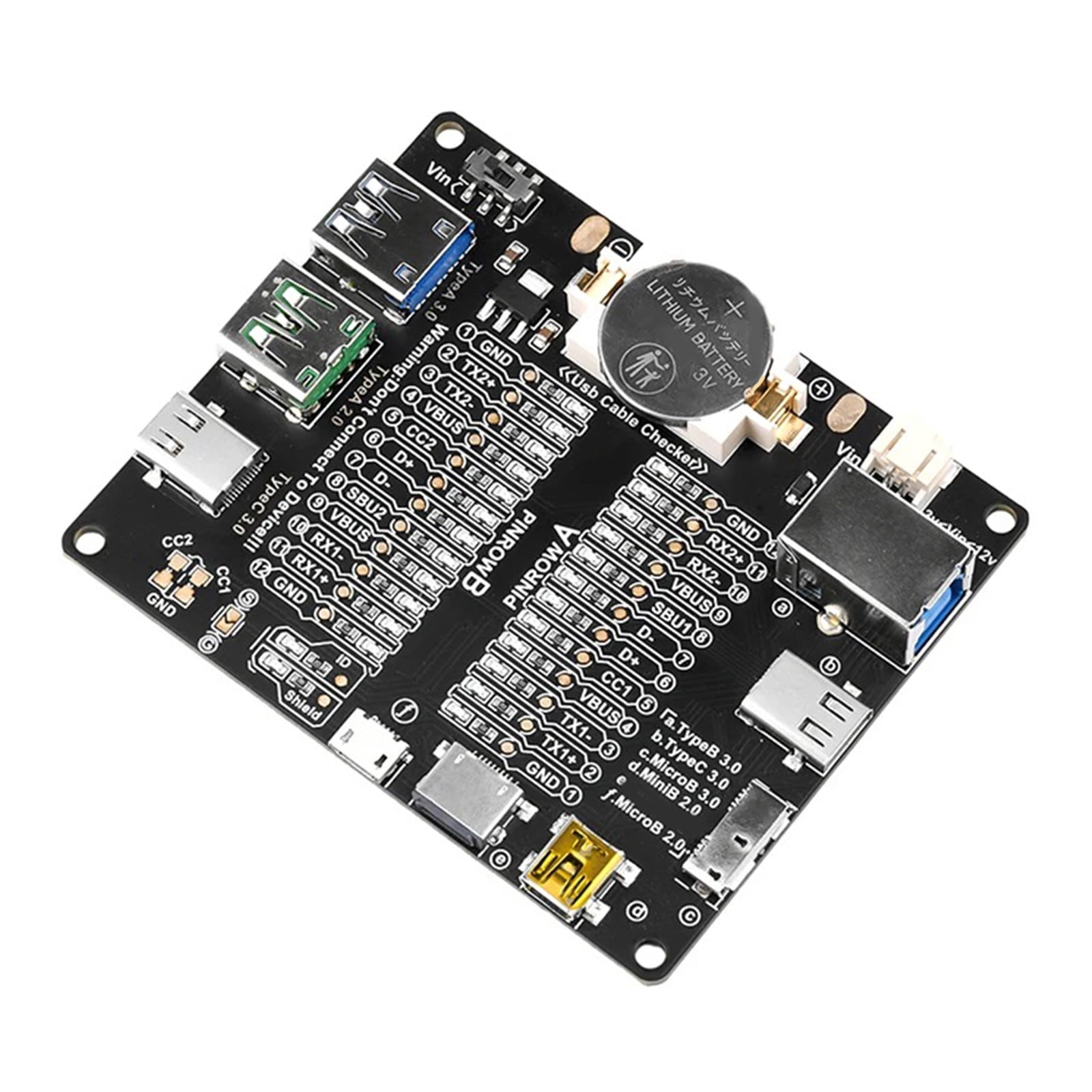 Professional USB Line Tester Diagnose For Data Cables Supports Type C 3 ...