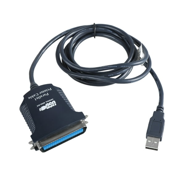 Professional USB to CN36 Printing Cable, Easy Connection USB to Parallel Port Adapter Cord for Computers and Printers