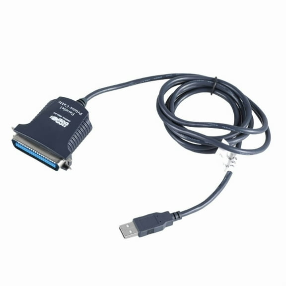 Professional USB to CN36 Printing Cable, Easy Connection USB to Parallel Port