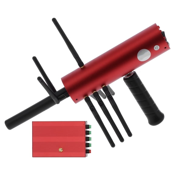 Professional Underground Metal Detector High Accuracy Gold Silver Gem Locator with Rechargeable Battery US Plug 100-240V