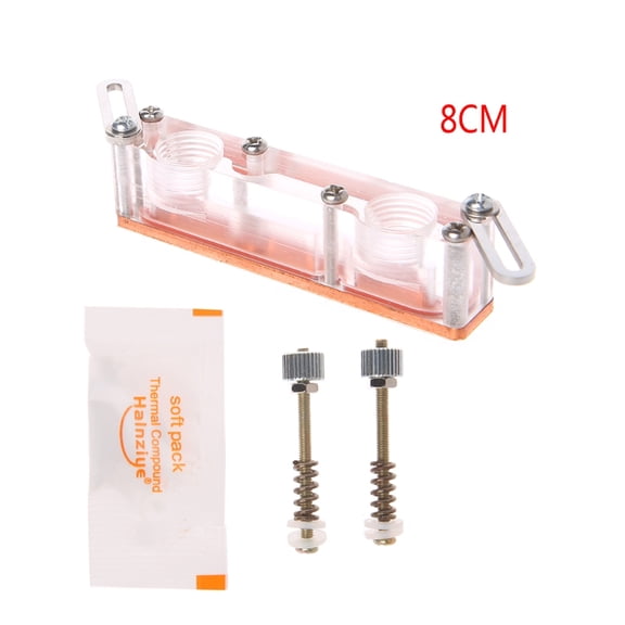 Professional Universal CPU Water Cooling Block for Intel/for AMD Water Cool System Computer Clear