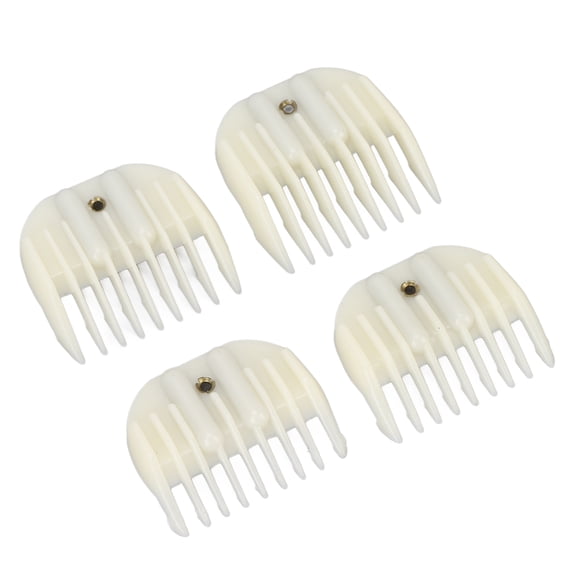 Professional Universal Hair Clipper Guards Combs Replacement Set White Trimmer Guide Limits