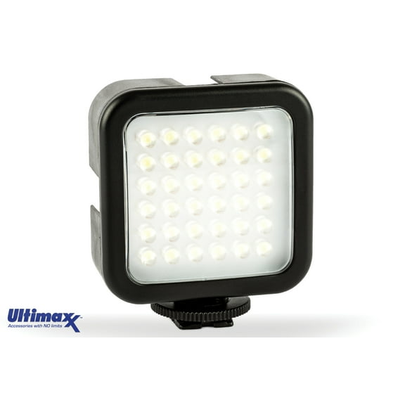 Professional Universal LED Video Light Kit with 2 Batteries and Bracket